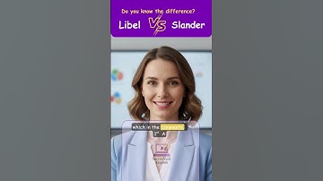 Libel vs. Slander: What