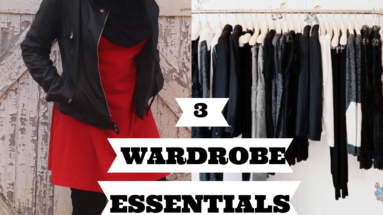 3 CLOSET ESSENTIALS EVERY GIRL NEEDS - YouTube