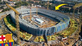 New Spotify Camp Nou - Crucial Phase of Construction