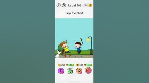 Braindom Level 201 Help the child