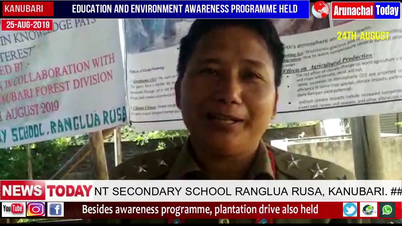 ARSU ORGANIZED EDUCATION AND ENVIRONMENT TOUR PROGRAMME AT RANGLUA, KANUBARI