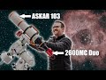 5000 deep sky imaging rig askar 103  2600mc duo  mount