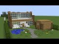 Minecraft - How to build a land house Minecraft - How to build a land house
