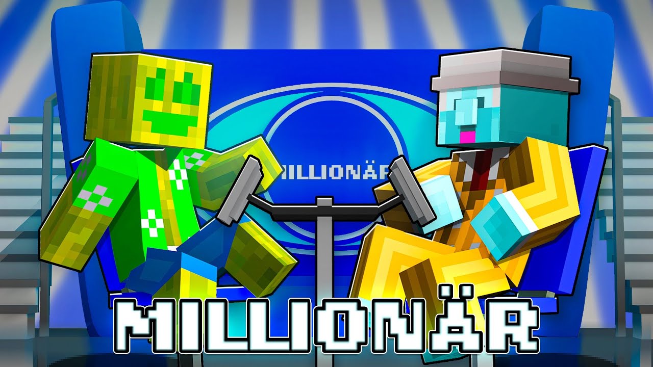 WERDE ICH ZUM MILLIONÄR? - Minecraft Freunde