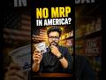Why there is no MRP system in the US.