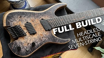 I Built ANOTHER Headless Multiscale Guitar (Full Build & Demo)
