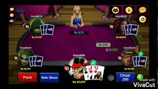 How to play Teen patti royal------Gameplay screenshot 3