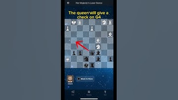 Chess puzzle day 3 | name: Her majesty’s laser dance #viral #chess #chesscom #entertainment #fun
