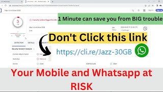 How hacker can hack your mobile | (Malicious link in whatsapp message | Cybersec stay safe online) screenshot 3