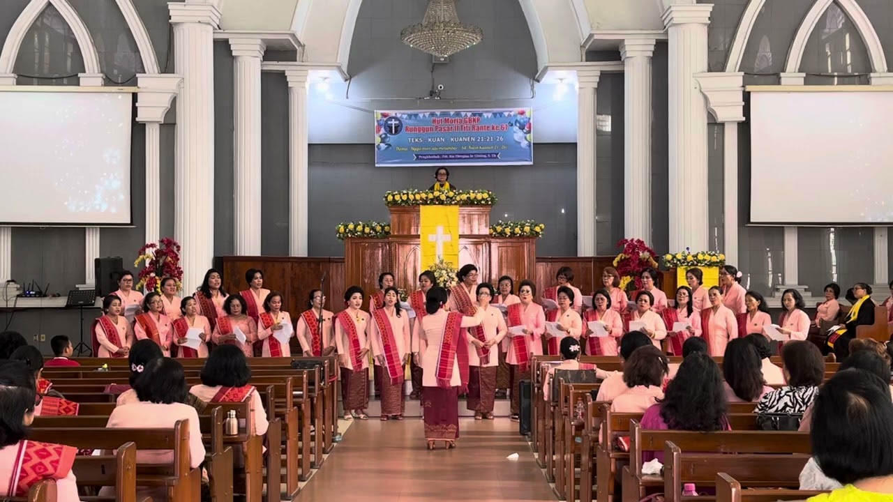 Persembahan Pujian Koor Moria Runggun Pasar 2 - Asa Umur Geluhku