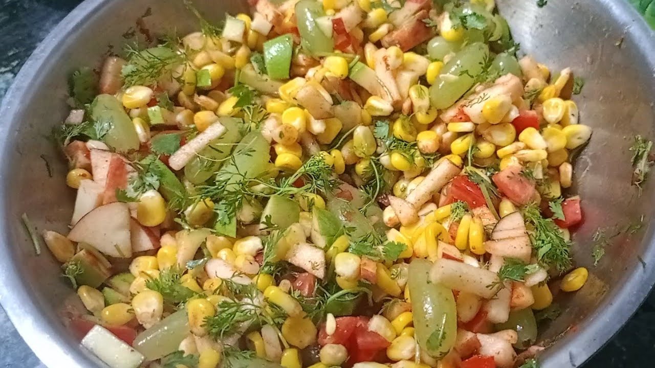 American Corn SALAD | Healthy Tasty And Delicious Corn Salad | Quick Breakfast