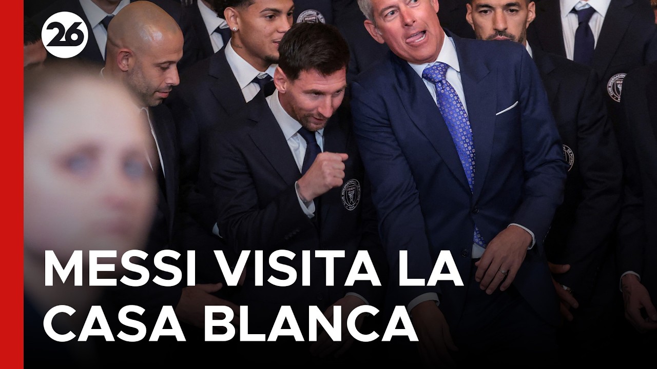 🇺🇸 EN VIVO - EEUU | Messi y el Inter Miami junto a Donald Trump en la Casa Blanca
