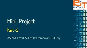 MVC5 Mini Project Part 2