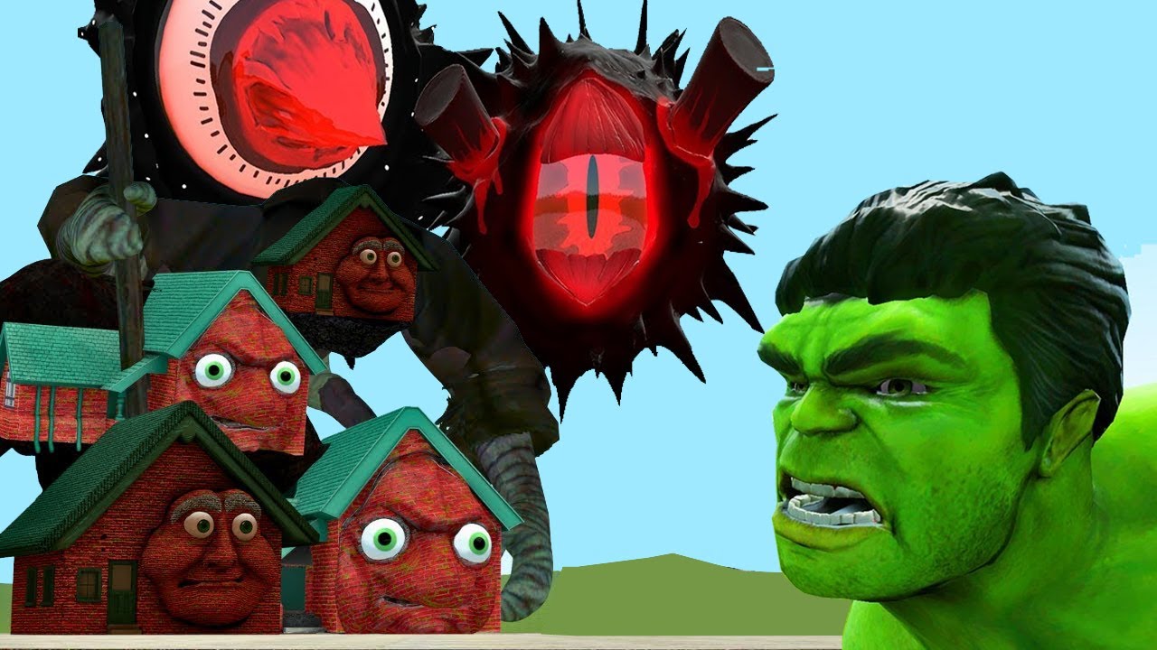 NEW EVOLUTION OF MR SUN SPRUNKI PHASE + New Granny House VS HULK MONSTER!! in Garry's Mod
