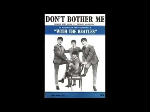 Don't bother шаблон. Bother. Don t bother me. Картинки. Песня битлз don't bother me.