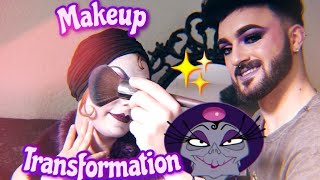 DRAG MAKEUP TRANSFORMATION : Yzma de Kuzco ! 😈