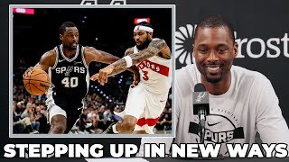 Harrison Barnes on Spurs Stepping Up to the Challenge