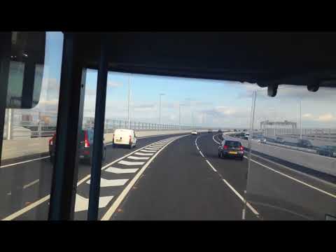 THE MERSEY GATEWAY BRIDGE - First Day Crossing (Both Ways)