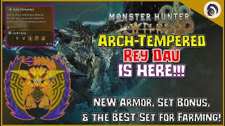 AT Rey Dau - *NEW* Gamma Armor, Skills, and a Set for EASY Farming! [MH Wilds]
