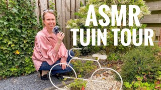 ASMR RONDLEIDING DOOR DE TUIN! | ASMR Nederlands