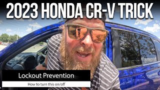 How to turn off Lockout Prevention in your 2023 Honda CR-V by Justin Fuller 1,247 views 8 months ago 54 seconds