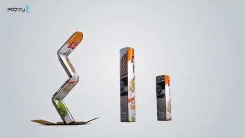 Eazzy Cardboard Pop Up Displays Demo