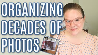 Organizing Decades of Family Photos: How To Organize Printed Photos and Sentimental Items