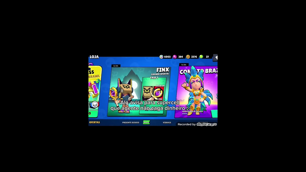 Tá passando fome supercell? Brawlstars 