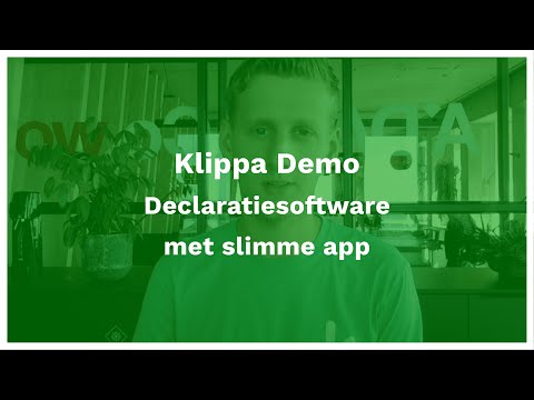 Declaratiesoftware met slimme app - Klippa Demo