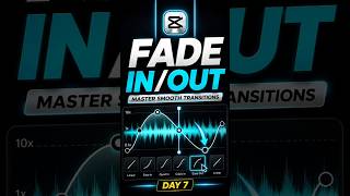 Fade In &amp; Fade Out in CapCut⚡ Beginner Tutorial #shorts