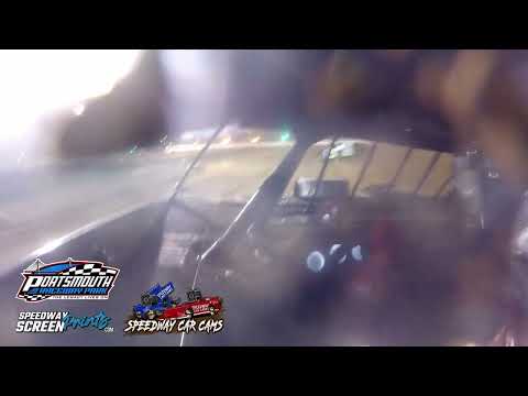 #11 Josh Rice - Super Late Model - 9-4-26 Portsmouth Raceway Park - In-Car Camera - dirt track racing video