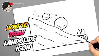 How to draw Landslide Icon