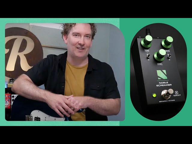 ギター keeley Noble Screamer Noble Screamer Overdrive and Boost New 4 in 1 Drive from Keeley
