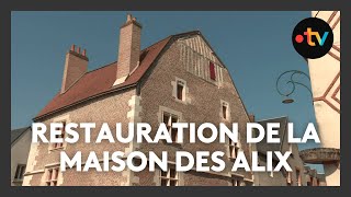Stéphane Bern Venu Inaugurer La Maison Des Alix, À Gien, Restaurée Grâce Au Loto Du Patrimoine