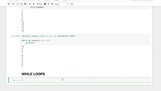 Python Flow Control: Iterative Statements