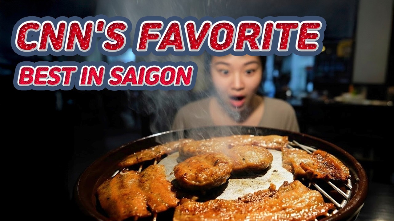 (4K) Ho Chi Minh Bun Cha Spot | Quan Nem — CNN Was Right to Praise It