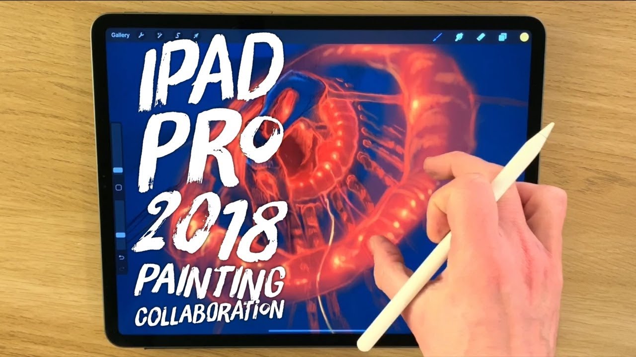 IPad Pro 2018 art collaboration - Painting 1.0