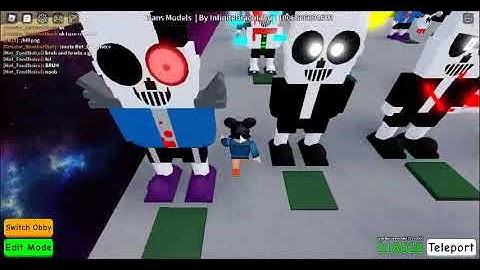 Obby Creator - Sans Models Showcase