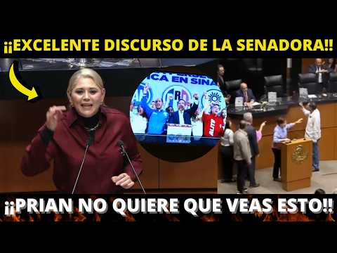 Ser VendePatrias es el PEOR Calificativo Que una Política o un Político Puede Tener: Sen. Camino
