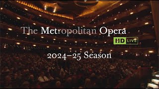 The Metropolitan Opera 2024-2025 Season at Rialto Cinemas Sebastopol!