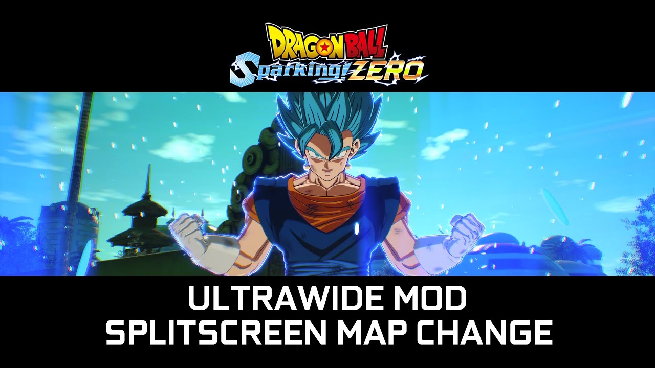 DRAGON BALL Sparking ZERO ULTRA WIDE SPLIT SCREEN MOD - YouTube