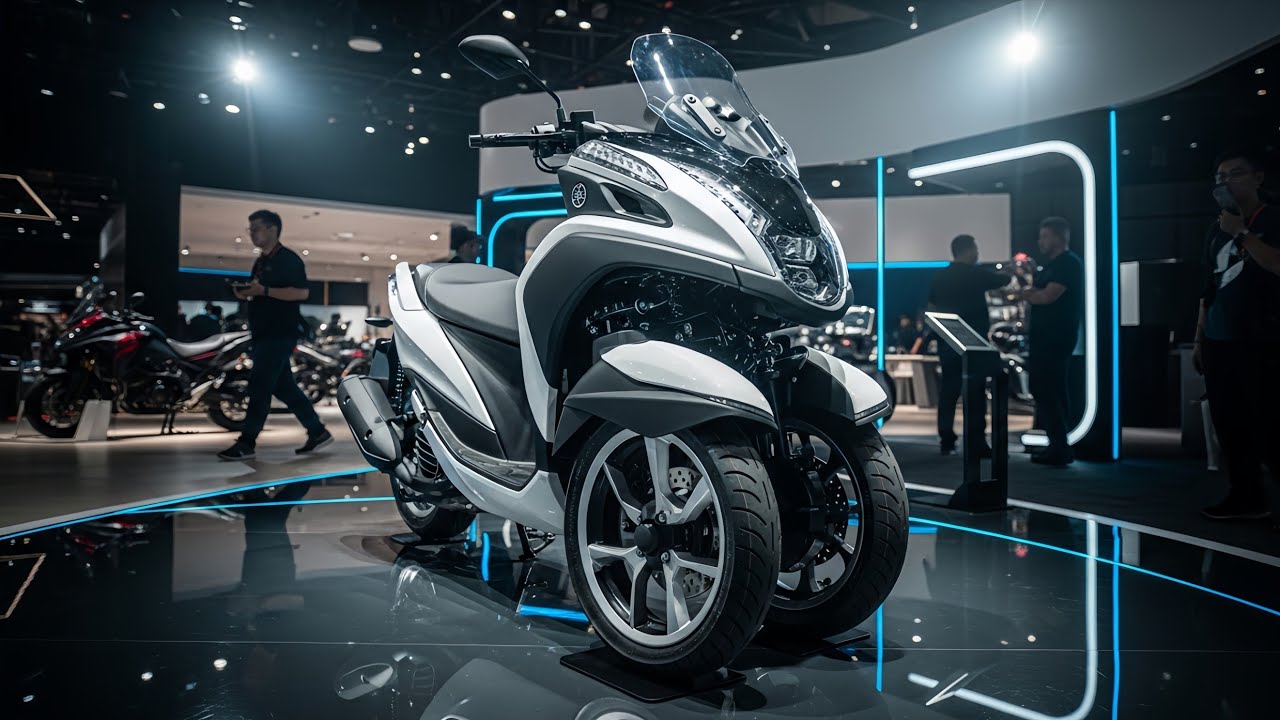 This 3-Wheel Scooter is Changing Everything | 2026 Yamaha Tricity