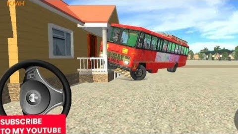 Old model Tata bus driving experience simulator 3d mobile game||Indian sleeper bus robotic update