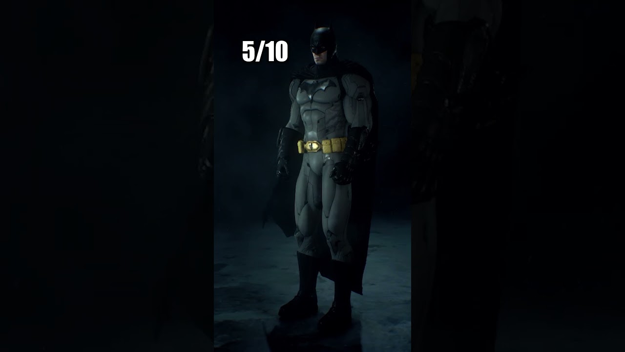 Rating Every Arkham Knight Suit...#shorts #arkham #batman