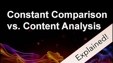 Constant Comparison vs. Content Analysis: Explained!