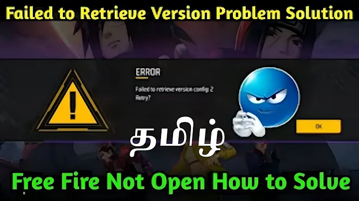 🤯Failed to Retrieve Version Problem Solution In Tamil🔥| Free Fire Login Problem Solution -2025 Tamil