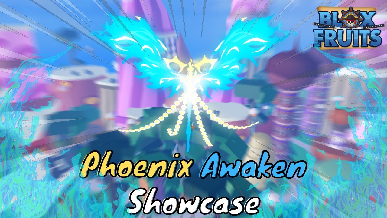 Blox Fruits - Showcase Da Fruta Fenix (Phoenix) Despertada!! (pt-br) 