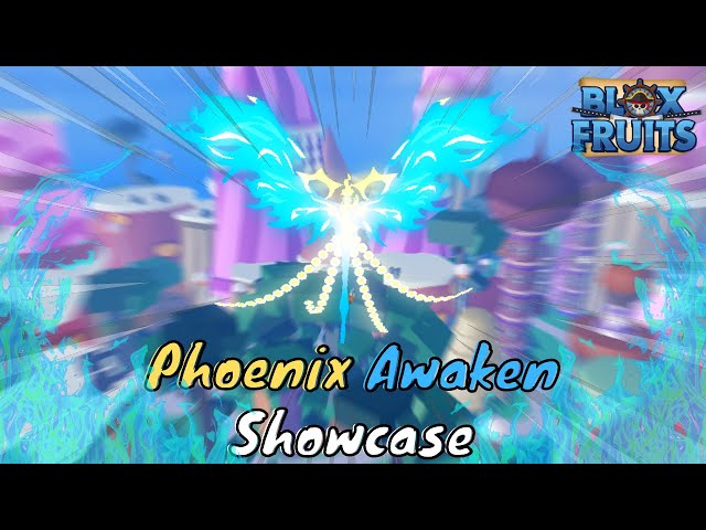 SHOWCASE COMPLETO DA PHOENIX AWAKENING NO BLOX FRUITS UPDATE 17!  (COMPARAÇÃO) 