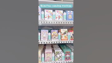 🌸 Blind box vending machine! Sanrio, panda, piggy collectables 🌸 #shorts