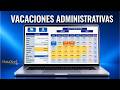 🏢 SISTEMA DE CONTROL DE VACACIONES POR DEPARTAMENTOS | Automatiza la gestión del personal 📊